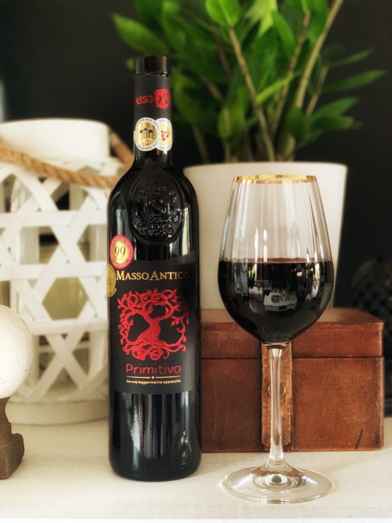 masso antico primitivo: fles wijn (rood)