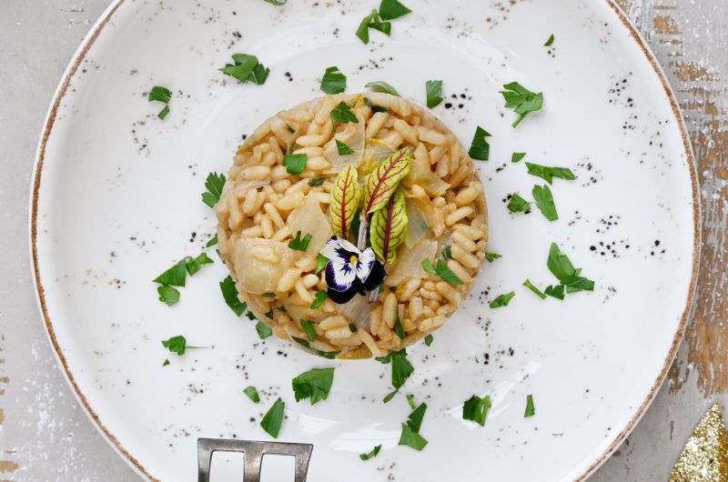 Witloof risotto