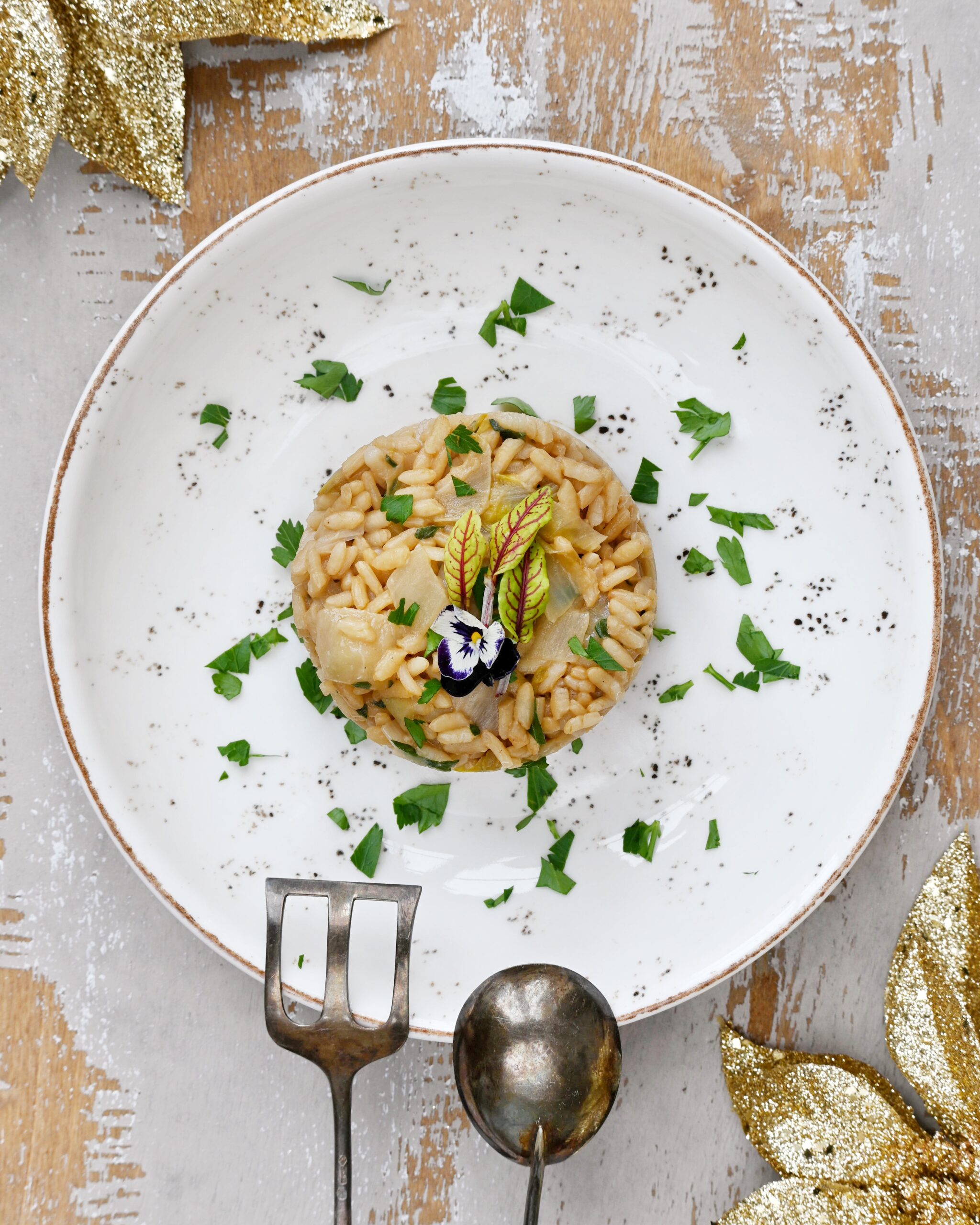 Witloof risotto