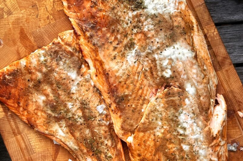 Zalm op de BBQ