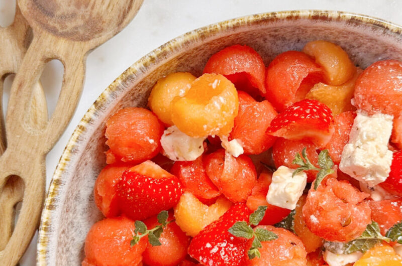 Watermeloen salade