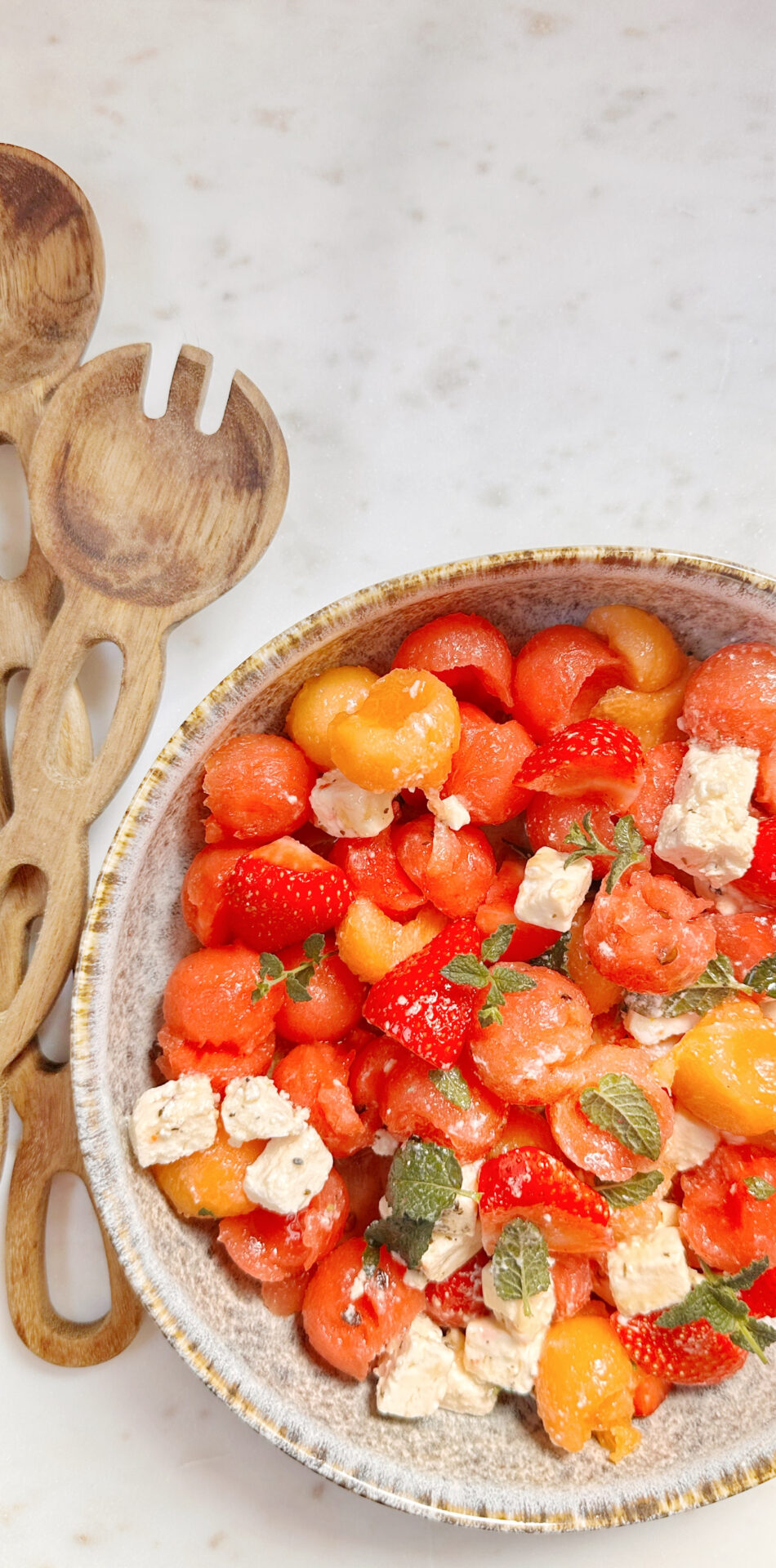 Watermeloen salade