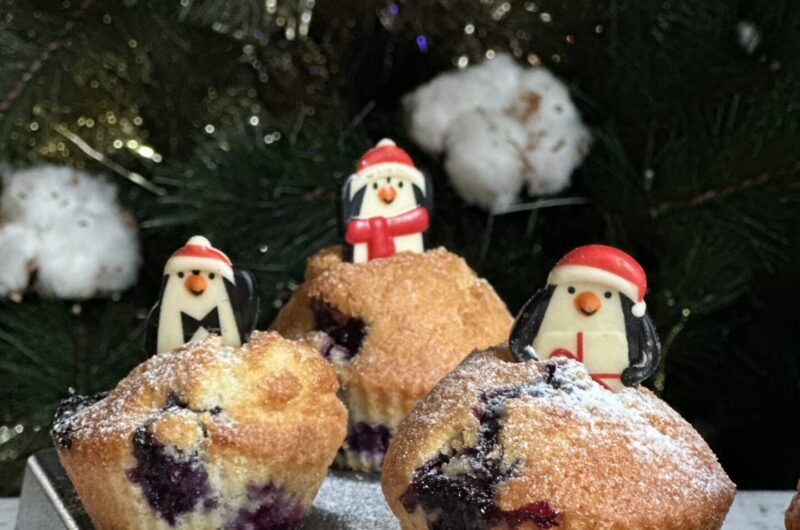 Bosbessen muffins
